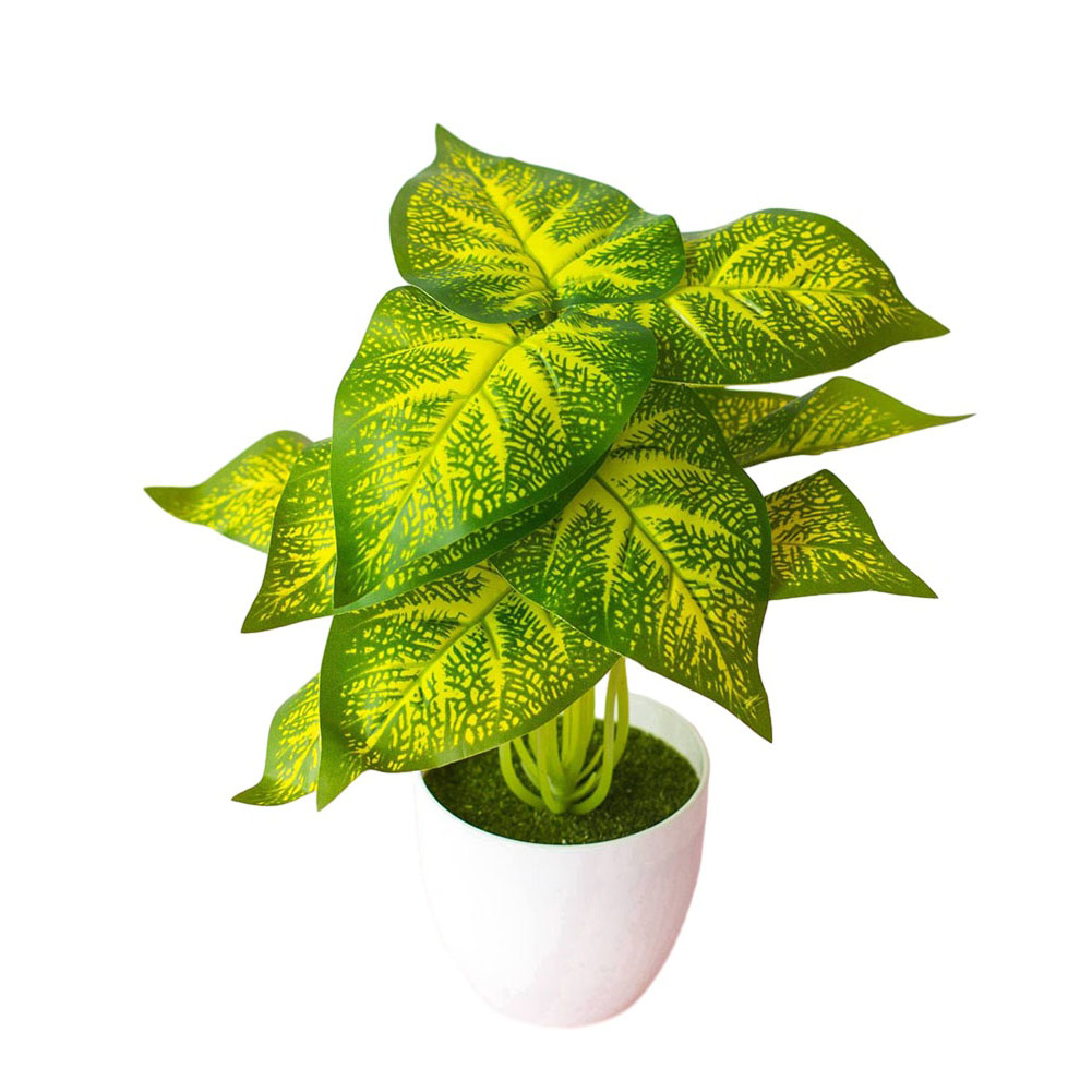 Bonsai Garden Landscape Design - Pianta Artificiale Realistica in Vaso, Colori