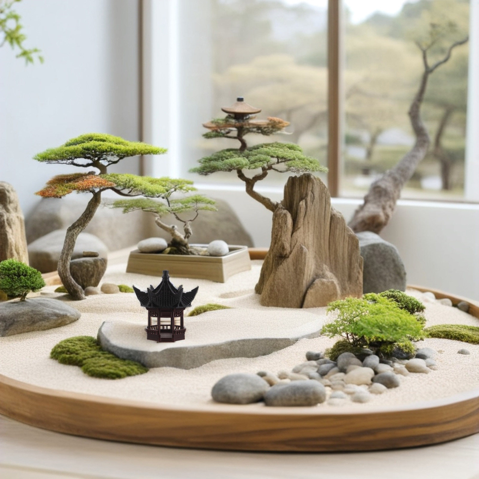 Mini Pagoda per Decorazione Pa - Bonsai Garden Landscape Design recensione e prezzo
