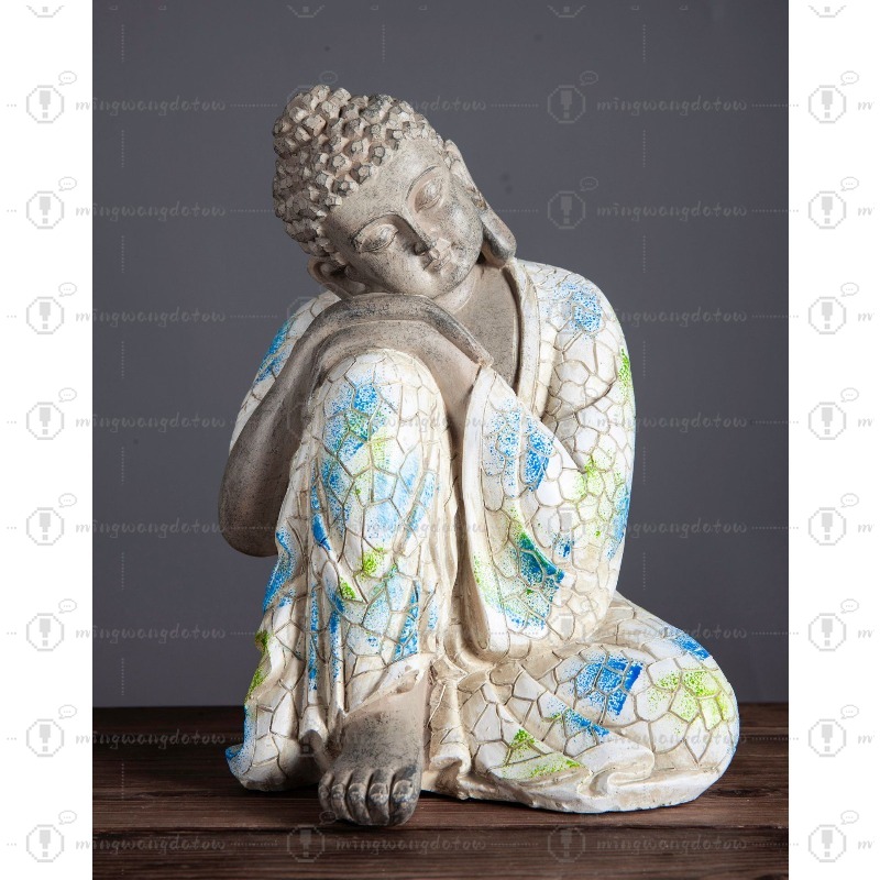 Mini Statua di Buddha, Nuovo O - Bonsai Gardening recensione e prezzo