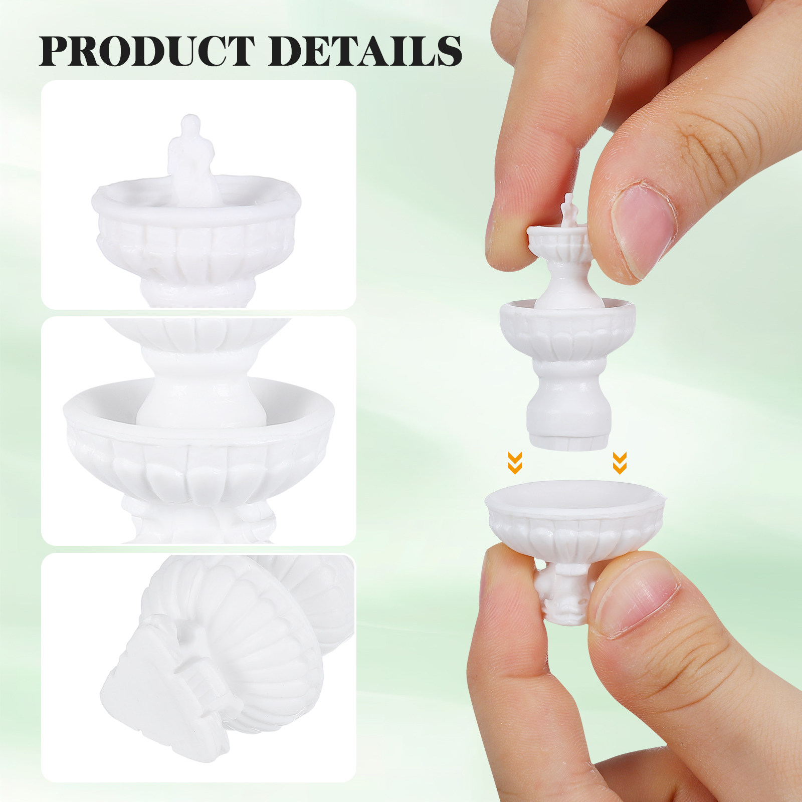 Mini Fontana in Plastica per D - Bonsai Garden Landscape Design recensione e prezzo