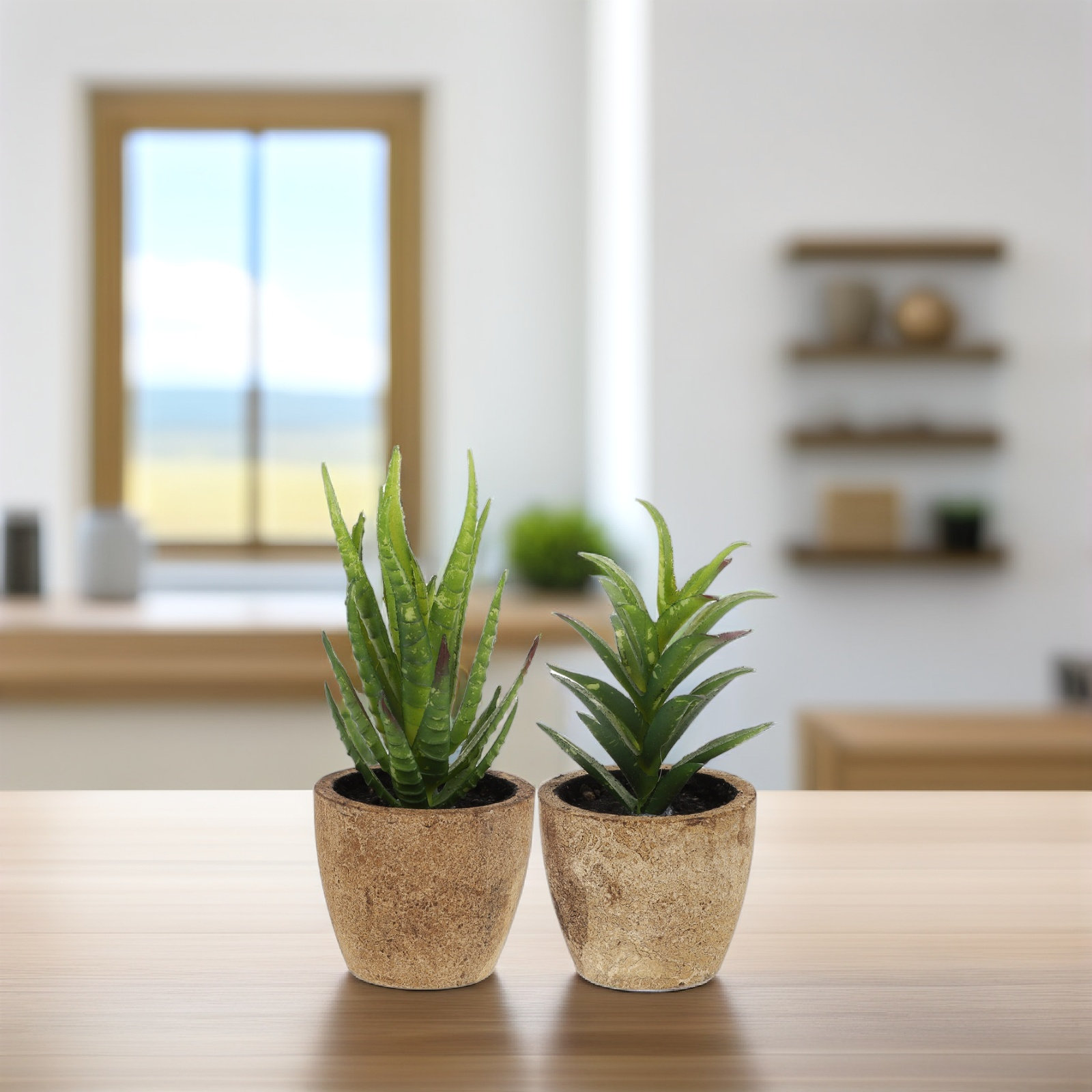 Set di 4 Piante Succulente Art - Bonsai Garden Cafe recensione e prezzo