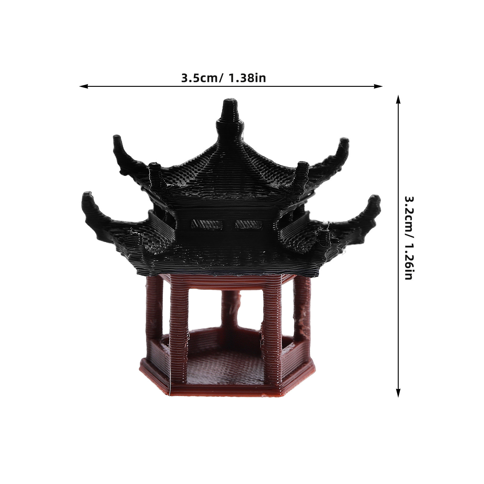 Statua Mini Pagoda da 3,5 cm a - Bonsai Garden Landscape Design recensione e prezzo